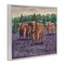 Stupell Industries Purple Fields & Cows Framed Giclee, design by Marnie Bourque